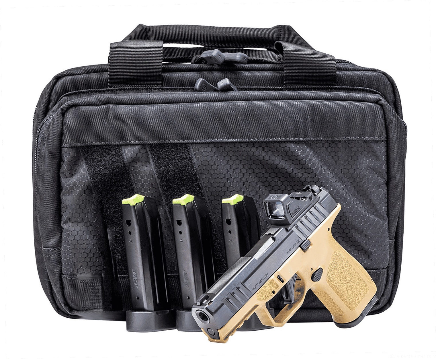 Rost Martin RM1C Bundle FDE 9mm 4″ Barrel 17-Rounds w/ Vi