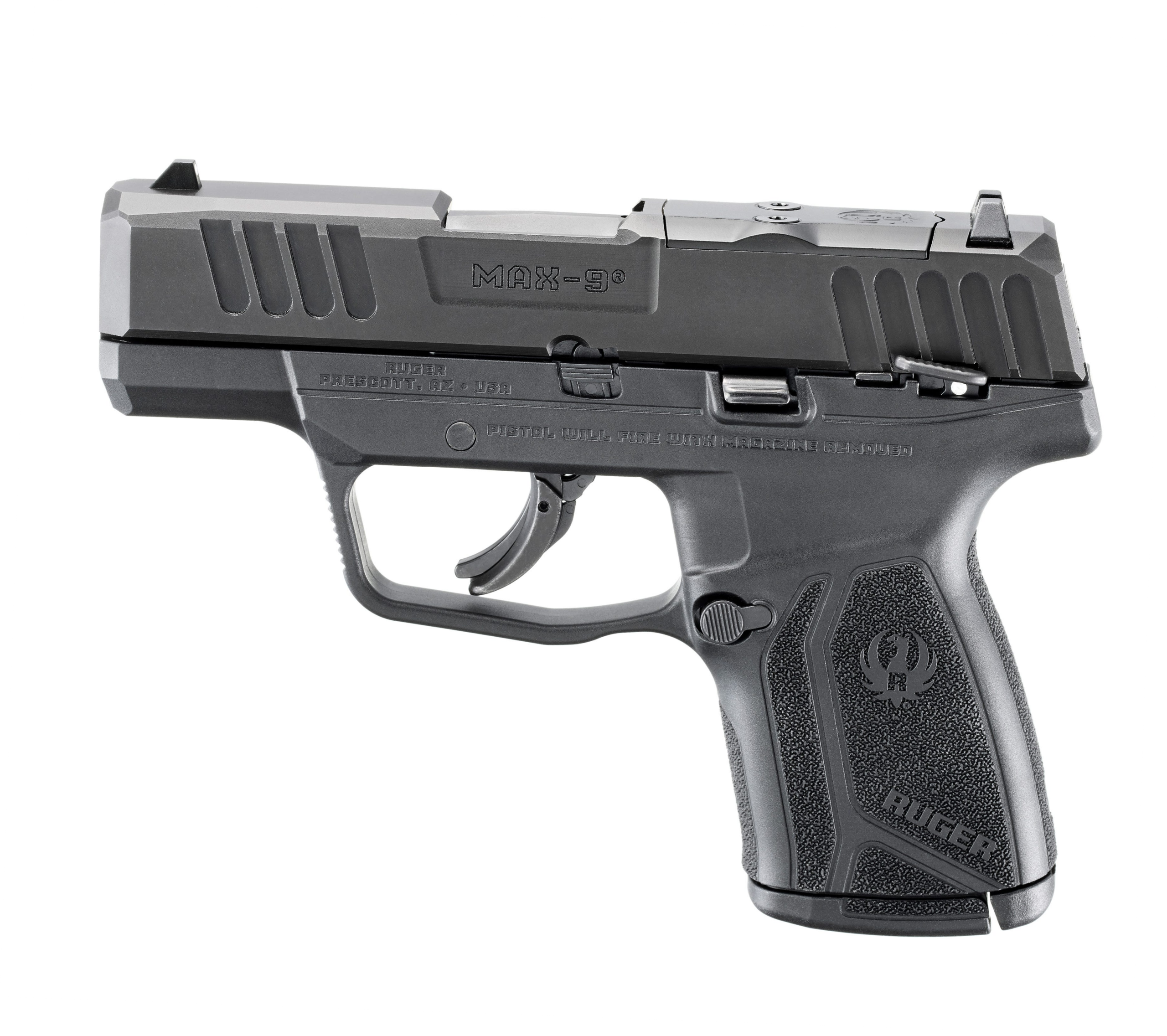 Ruger MAX-9 9mm 3.2" Barrel 10-Rounds Shield Footprint - 9mm