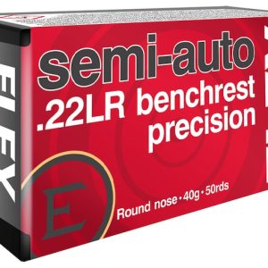Eley Semi-Auto Benchrest Precision 22LR Ammo 40 Grain Round Nose For Sale