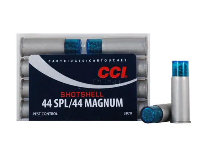 Authentic CCI Shotshell 44 Special Ammo 140 Grain Lead Shot 200 rounds