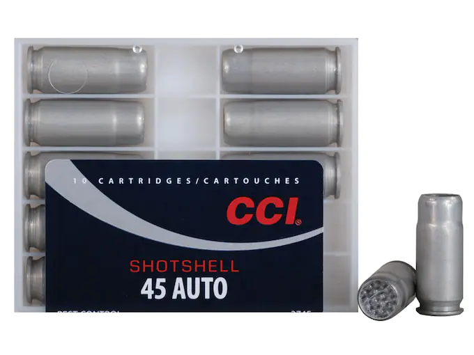 Real CCI Shotshell 45 ACP Ammo 120 Grain Lead Shot 200 rounds