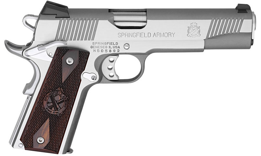 Springfield 1911 Loaded 45ACP Stainless Steel Springfield 1911 Loaded 45ACP Stainless Steel - Firearms - Los Ranchos Gun Shop