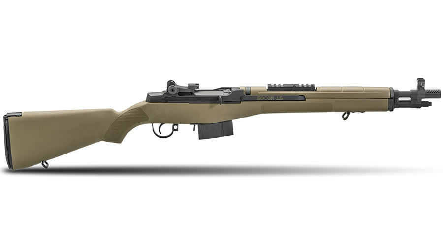 Springfield M1A Socom 16 308 with FDE Composite Stock Springfield M1A Socom 16 308 with FDE Composite Stock - Firearms - Los Ranchos Gun Shop