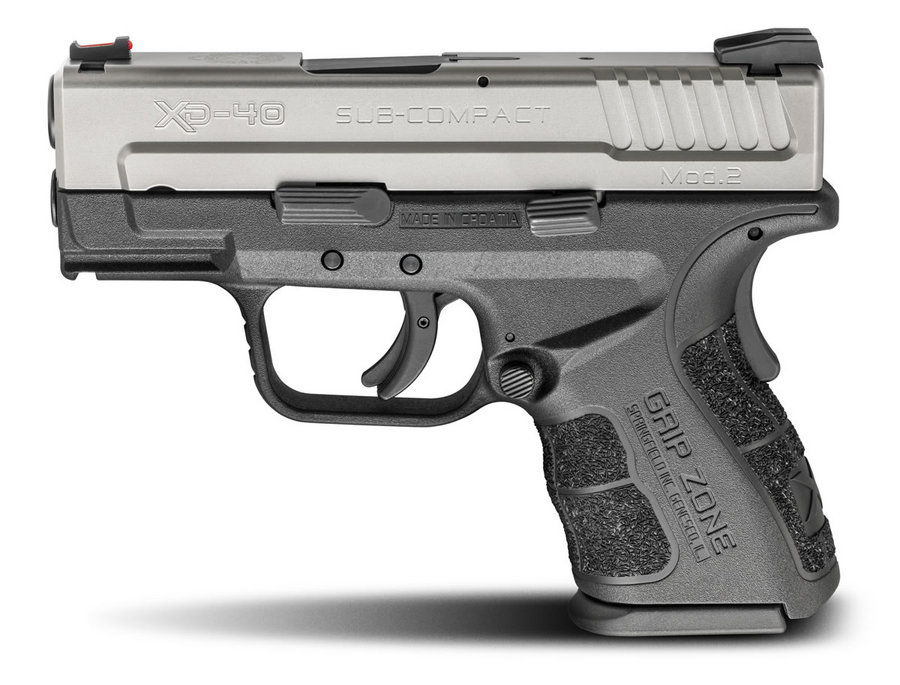 Springfield Mod.2 40 S&W Sub-Compact Bi-Tone with GripZone (Compliant) Springfield Mod.2 40 S&W Sub-Compact Bi-Tone with GripZone (Compliant) - Firearms - Los Ranchos Gun Shop