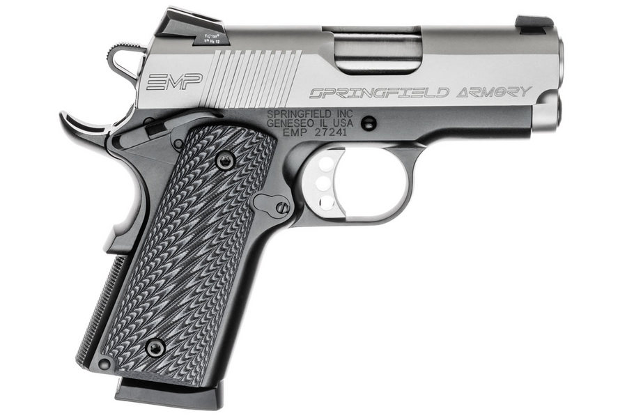 Springfield 1911 EMP 40 S&W Centerfire Pistol with G-10 Grips Springfield 1911 EMP 40 S&W Centerfire Pistol with G-10 Grips - Pistols - Los Ranchos Gun Shop