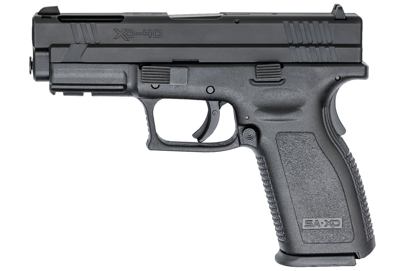 Springfield XD 40 S&W 4.0 Full-Size Service Model with V-10 Ported Barrel Springfield XD 40 S&W 4.0 Full-Size Service Model with V-10 Ported Barrel - Firearms - Los Ranchos Gun Shop