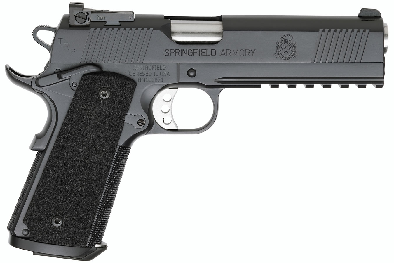 Springfield 1911 TRP Operator 45 ACP Black Armory Kote with Full-Length Integral Rail (CA Co Springfield 1911 TRP Operator 45 ACP Black Armory Kote with Full-Length Integral Rail (CA Co - Firearms - Los Ranchos Gun Shop