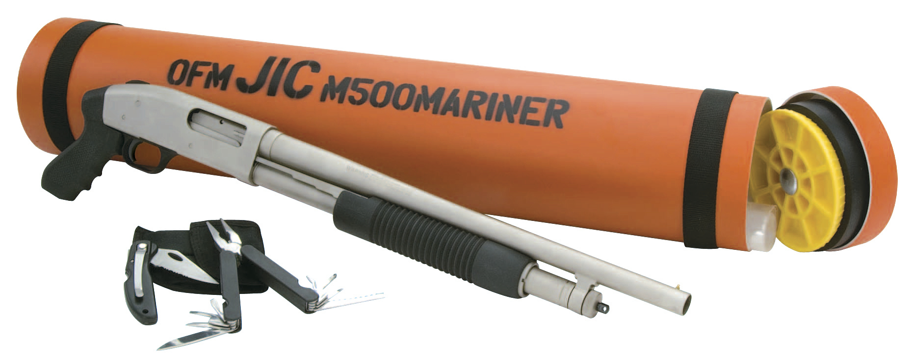 Mossberg 500 JIC Mariner 12 Gauge 18.5 in Pistol Grip Mossberg 500 JIC Mariner 12 Gauge 18.5 in Pistol Grip - Pump Action Shotguns - Los Ranchos Gun Shop