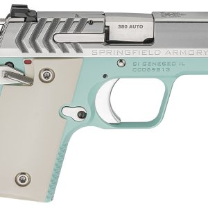 Springfield 911 .380 ACP Carry Conceal Pistol with Vintage Blue Cerakote/Stainless Finish - Pistols | Losranchos Gun Shop
