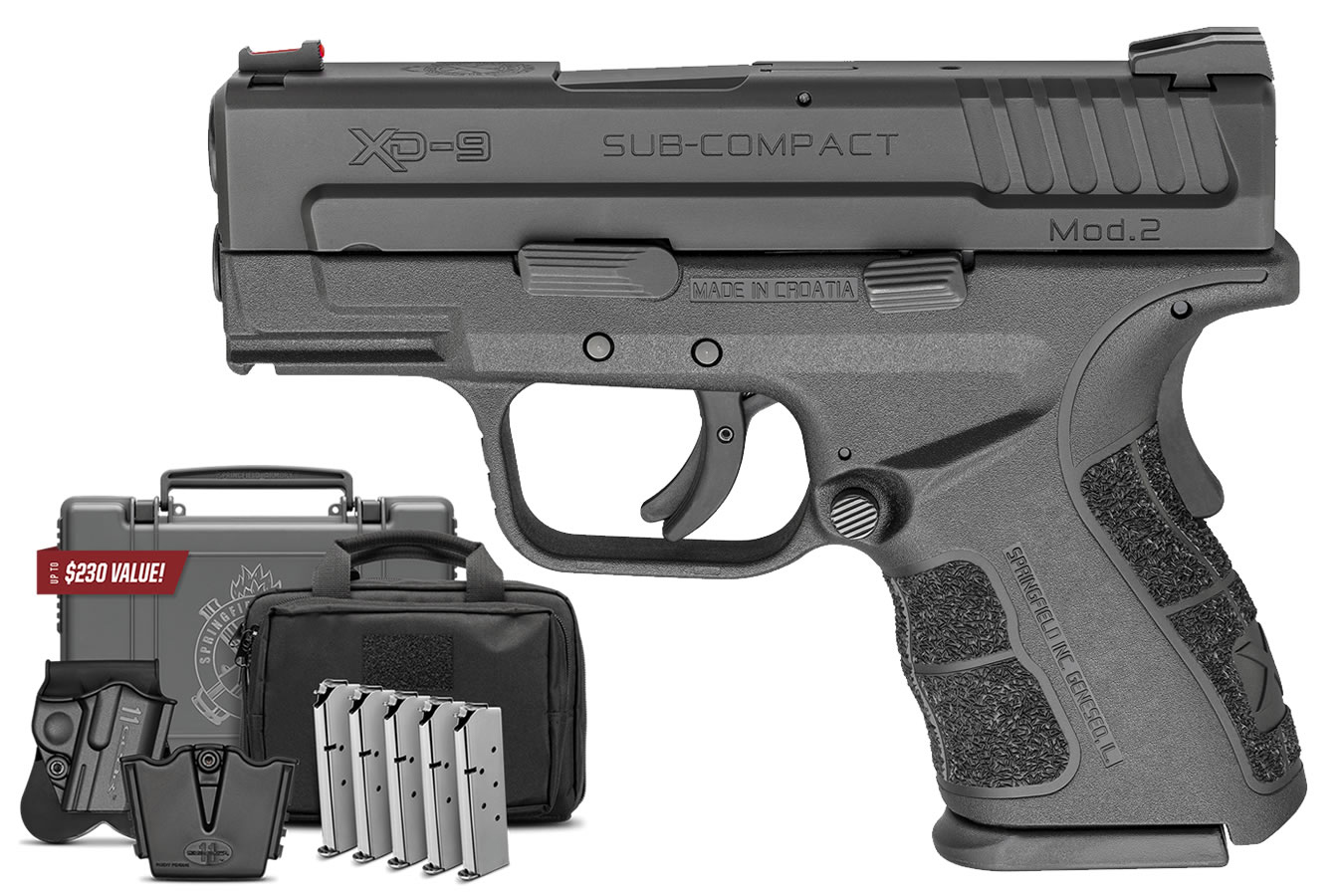 Springfield XD Mod.2 9mm Sub-Compact Pistol with Instant Gear Up Package Springfield XD Mod.2 9mm Sub-Compact Pistol with Instant Gear Up Package - Pistols - Los Ranchos Gun Shop