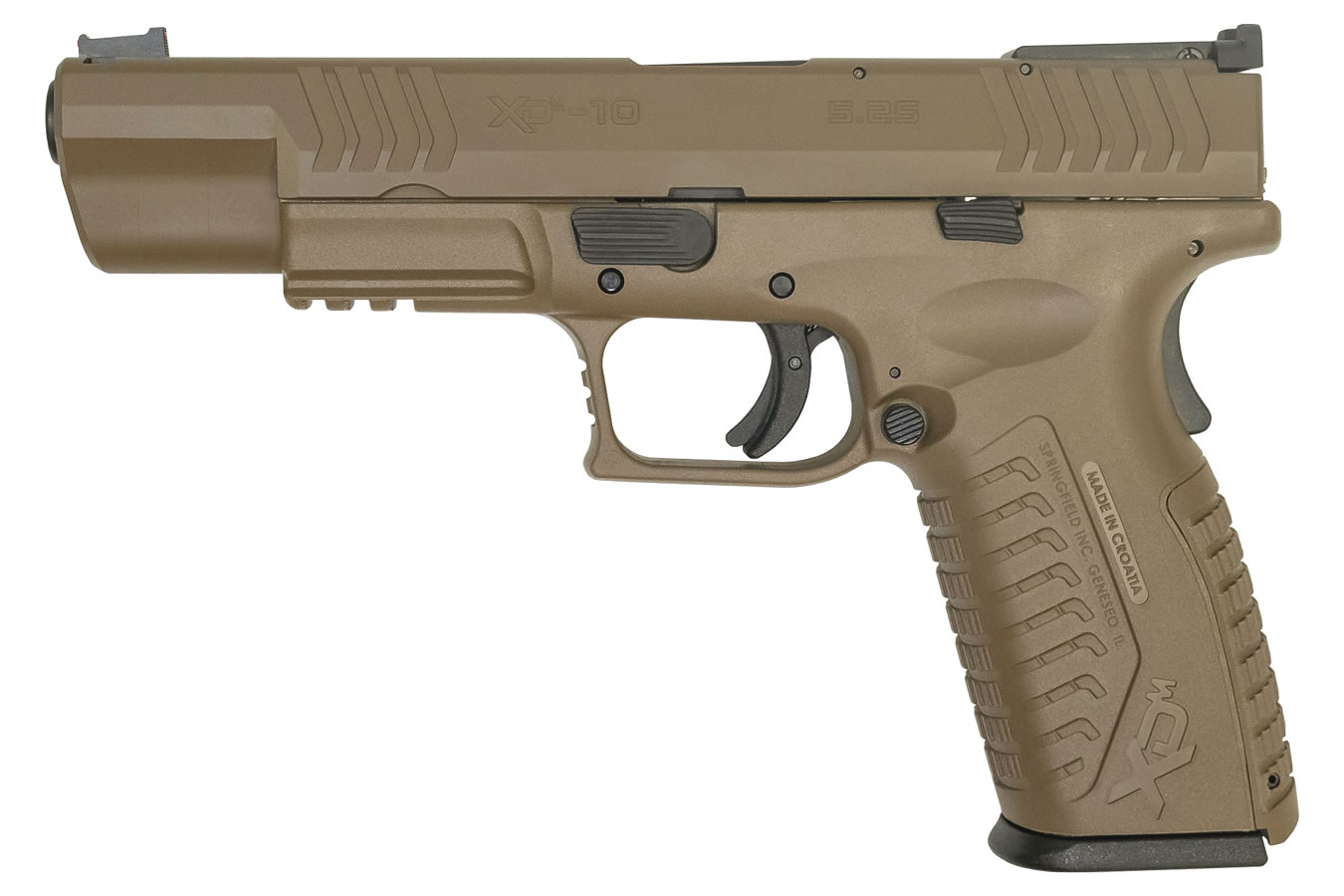 Springfield XDM 10mm 5.25 Full-Size Flat Dark Earth Pistol Springfield XDM 10mm 5.25 Full-Size Flat Dark Earth Pistol - Pistols - Los Ranchos Gun Shop