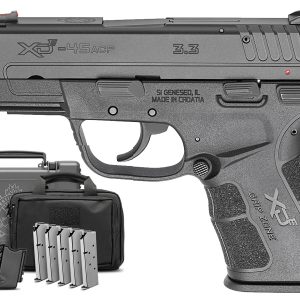 Springfield XD-E 45 ACP DA/SA Instant Gear Up Package with 5 Mags and Range Bag - Firearms | Losranchos Gun Shop