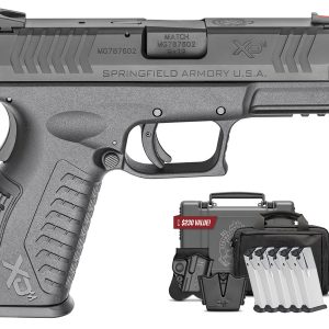 Springfield XDM 9mm 3.8 Full-Size Black Instant Gear Up Package with 5 Mags, Range Bag, Holster and Mag Pouch - Firearms | Losranchos Gun Shop