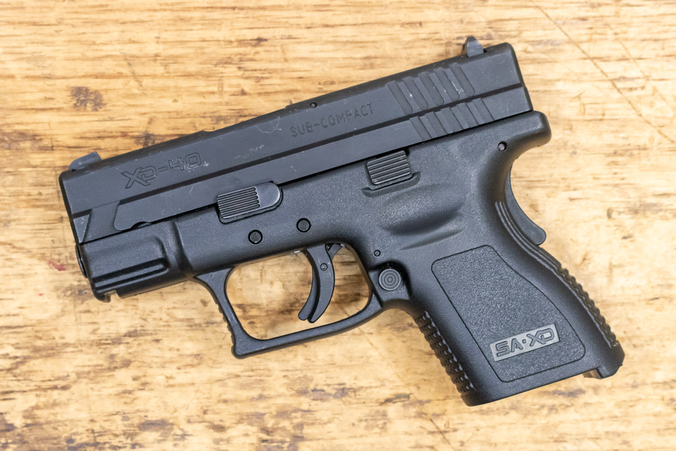 Springfield XD40 Sub-Compact 40 S&W Police Trade-in Pistol (No Magazine) Springfield XD40 Sub-Compact 40 S&W Police Trade-in Pistol (No Magazine) - Pistols - Los Ranchos Gun Shop