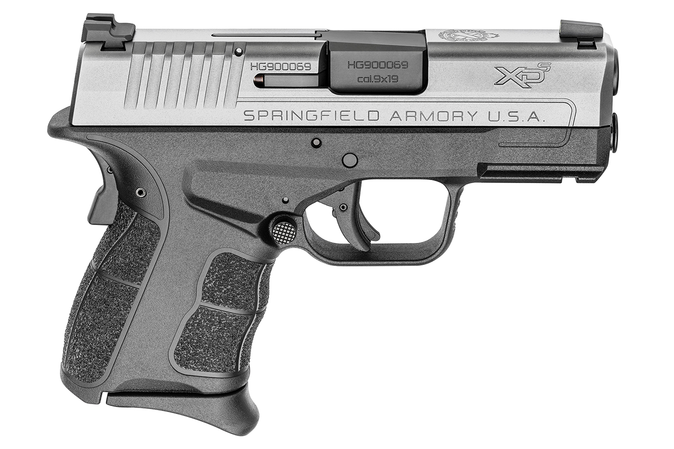 Springfield XD-S MOD 2 Single Stack 9mm Pistol with Stainless Slide and Tritium Front Sight Springfield XD-S MOD 2 Single Stack 9mm Pistol with Stainless Slide and Tritium Front Sight - Pistols - Los Ranchos Gun Shop