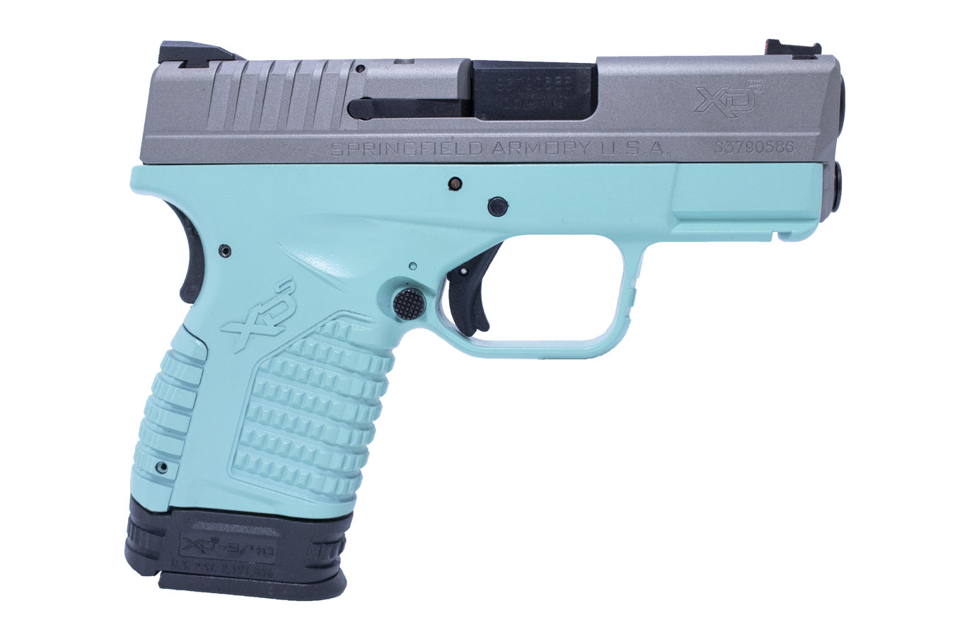 Springfield XDS 3.3 Single Stack 9mm Blue Essentials Package (Manufacturer Sample) Springfield XDS 3.3 Single Stack 9mm Blue Essentials Package (Manufacturer Sample) - Firearms - Los Ranchos Gun Shop