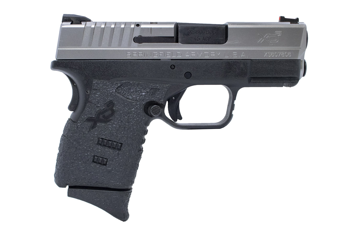 Springfield XDS 3.3 45 ACP Stainless Pistol with Stippling on Grip (Manufacturer Sample) Springfield XDS 3.3 45 ACP Stainless Pistol with Stippling on Grip (Manufacturer Sample) - Pistols - Los Ranchos Gun Shop