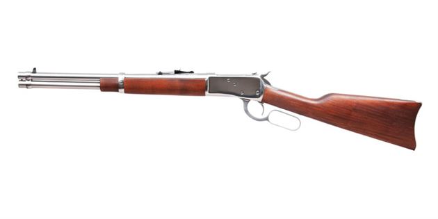 Rossi M92 Stainless 45 Colt Lever Action Carbine (Cosmetic Blemishes) Rossi M92 Stainless 45 Colt Lever Action Carbine (Cosmetic Blemishes) - Rifles - Los Ranchos Gun Shop