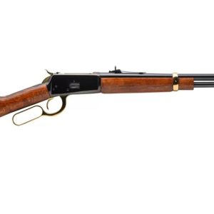 Rossi R92 357 Magnum Lever Action Rifle with Brazilian Hardwood Stock and Gold Accents - Rifles | Losranchos Gun Shop