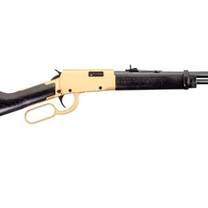 Rossi Rio Bravo 22LR Lever-Action Rifle with Gold Receiver and Hardwood Stock - Rifles | Losranchos Gun Shop