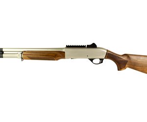MAC 2 Tactical Marine Wood 12ga 18.5in Nickel/Walnut - Semi Auto Shotguns | Losranchos Gun Shop
