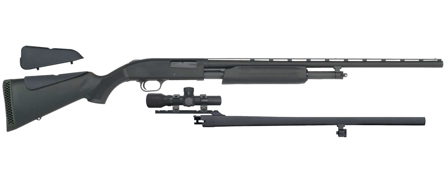 Mossberg 500 Field/Deer Combo 20ga 26″/24″ 5+1 Mossberg 500 Field/Deer Combo 20ga 26″/24″ 5+1 - Pump Action Shotguns - Los Ranchos Gun Shop