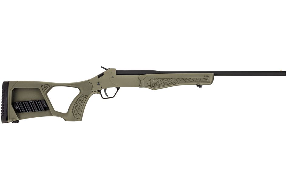 Rossi Tuffy 410 Bore Single Shot Shotgun with OD Green Synthetic Stock Rossi Tuffy 410 Bore Single Shot Shotgun with OD Green Synthetic Stock - Rossi - Los Ranchos Gun Shop