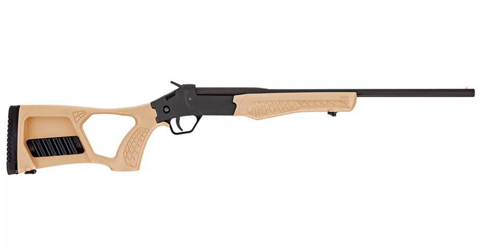 Rossi Tuffy .410 Bore Single-Shot Shotgun with Tan Stock Rossi Tuffy .410 Bore Single-Shot Shotgun with Tan Stock - Rossi - Los Ranchos Gun Shop