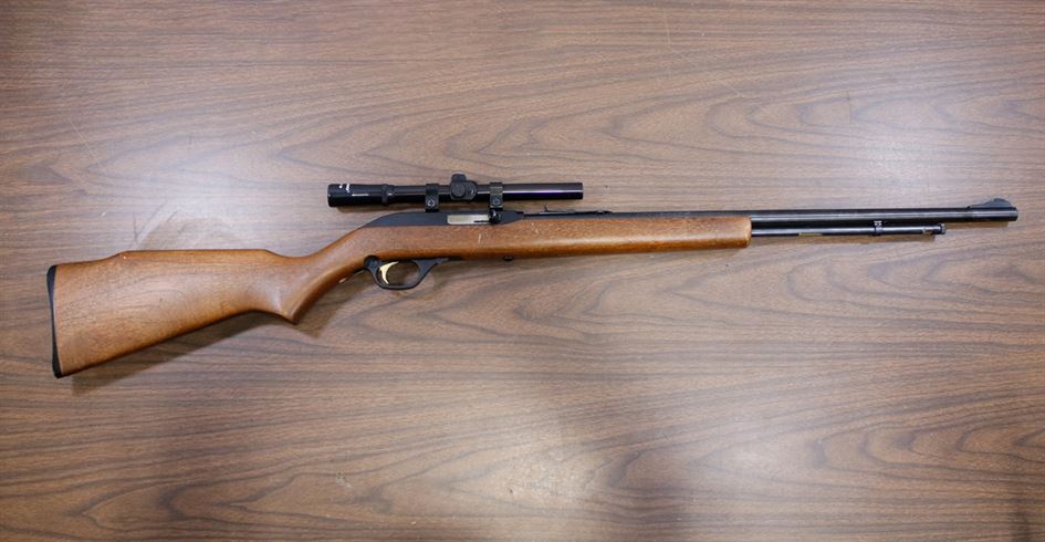 Marlin 60 22LR Police Trade-In Rifle with Optic Marlin 60 22LR Police Trade-In Rifle with Optic - Marlin Used Gun Collection - Los Ranchos Gun Shop